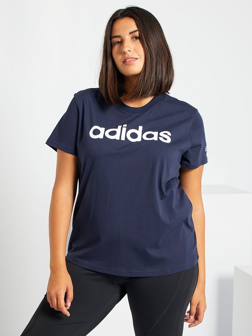 Vete campagne Vriend Adidas-T-shirt - BLAUW - Kiabi - 20.00€