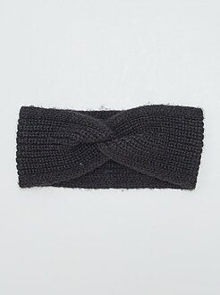 Bandeau pour les cheveux - Noir - Kiabi - 5.00€