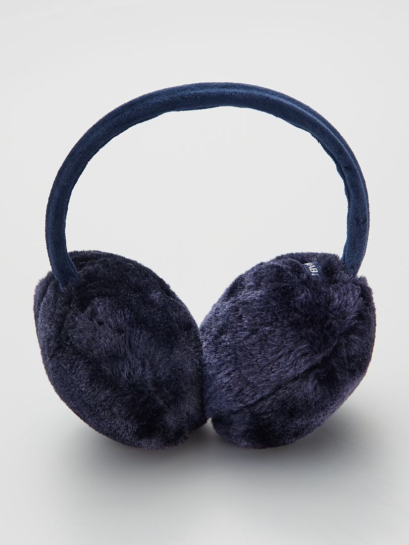 Bandeau cache-oreilles ADULTE bleu – araigneedusoir