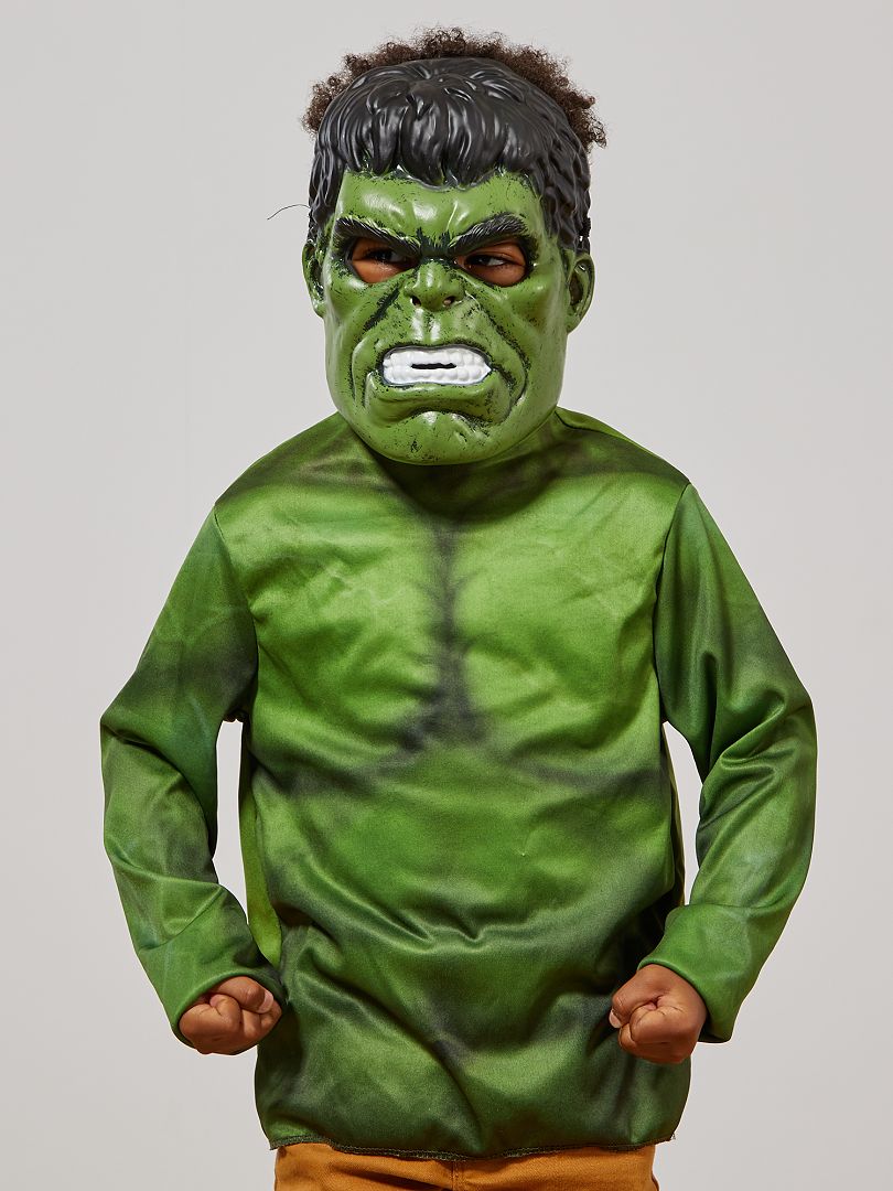 Déguisement 'Hulk' - vert/noir - Kiabi - 18.00€