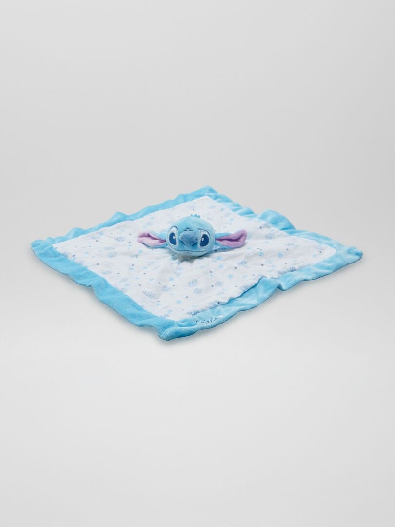 Doudou mouchoir 'Stitch' - bleu - Kiabi - 12.00€