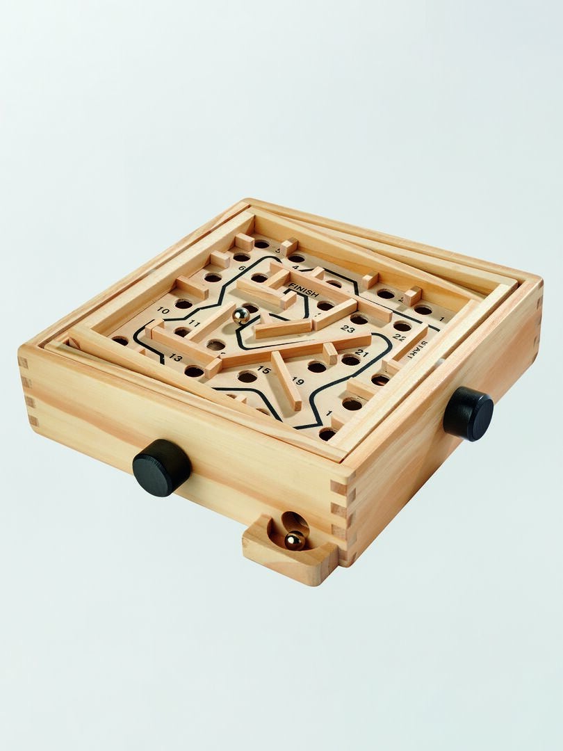 Sada Umeki Oogverblindend Houten labyrint-spel - BIEGE - Kiabi - 12.00€