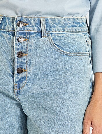 WEWOREWHAT Hoge taille jeans room casual uitstraling Mode Spijkerbroeken Hoge taille jeans 