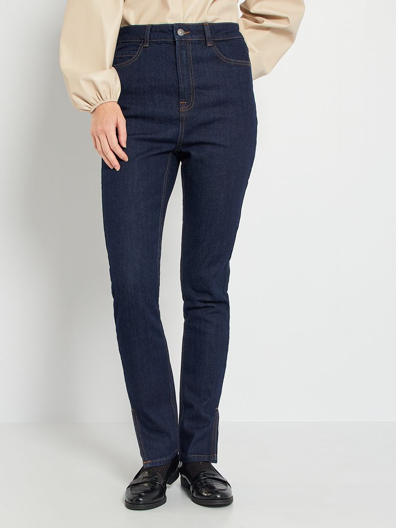 Oxide huurling Autonomie Nauwsluitende/slim-fit jeans 'Ecodesign' - BLAUW - Kiabi - 20.00€