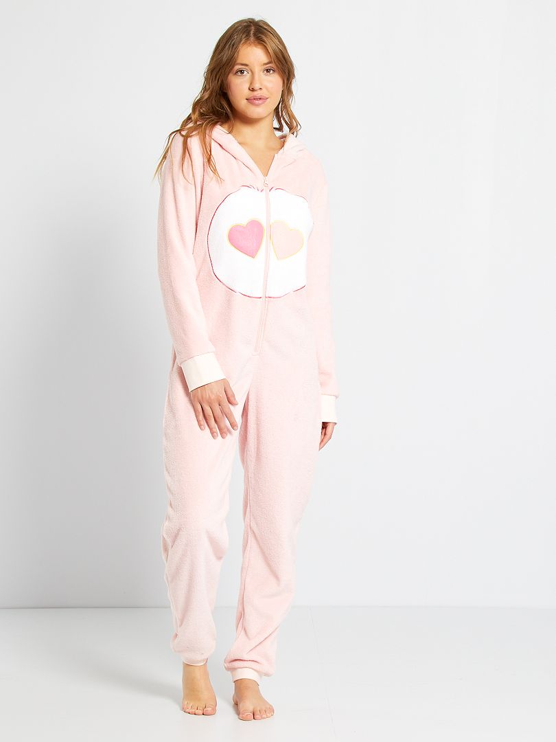 Gewond raken Efficiënt Nieuw maanjaar Pyjama, jumpsuitmodel 'Troetelbeertjes' - roze - Kiabi - 29.00€