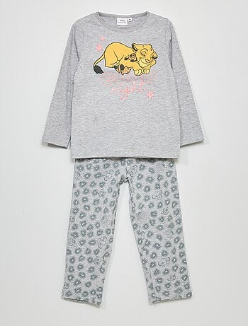 Pantalon de pyjama - gris chiné - Kiabi - 12.00€