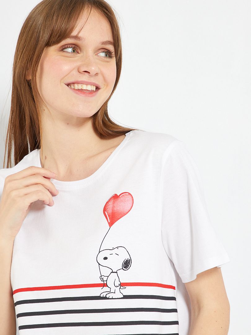 Canottiera Snoopy Dames Kleding Topjes en shirts Vesten Snoopy Vesten 