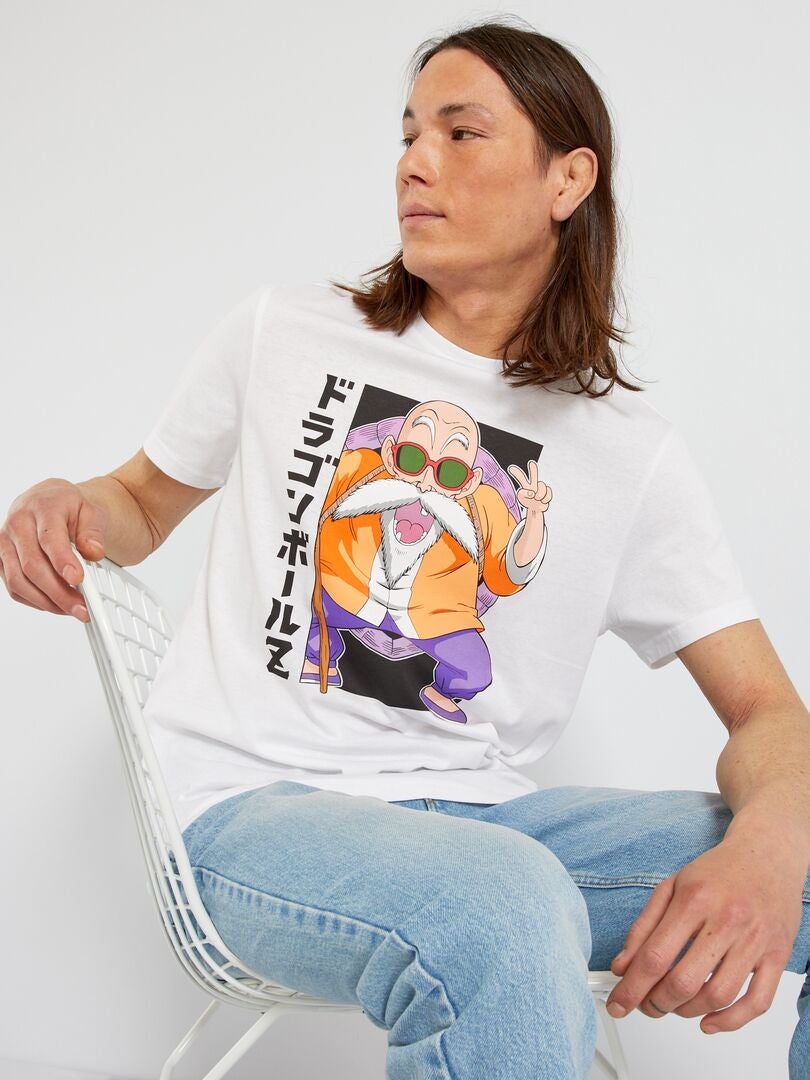 Ontaarden Tegenstrijdigheid uitvinden T-shirt 'Dragon Ball Z' - sneeuw wit - Kiabi - 13.00€