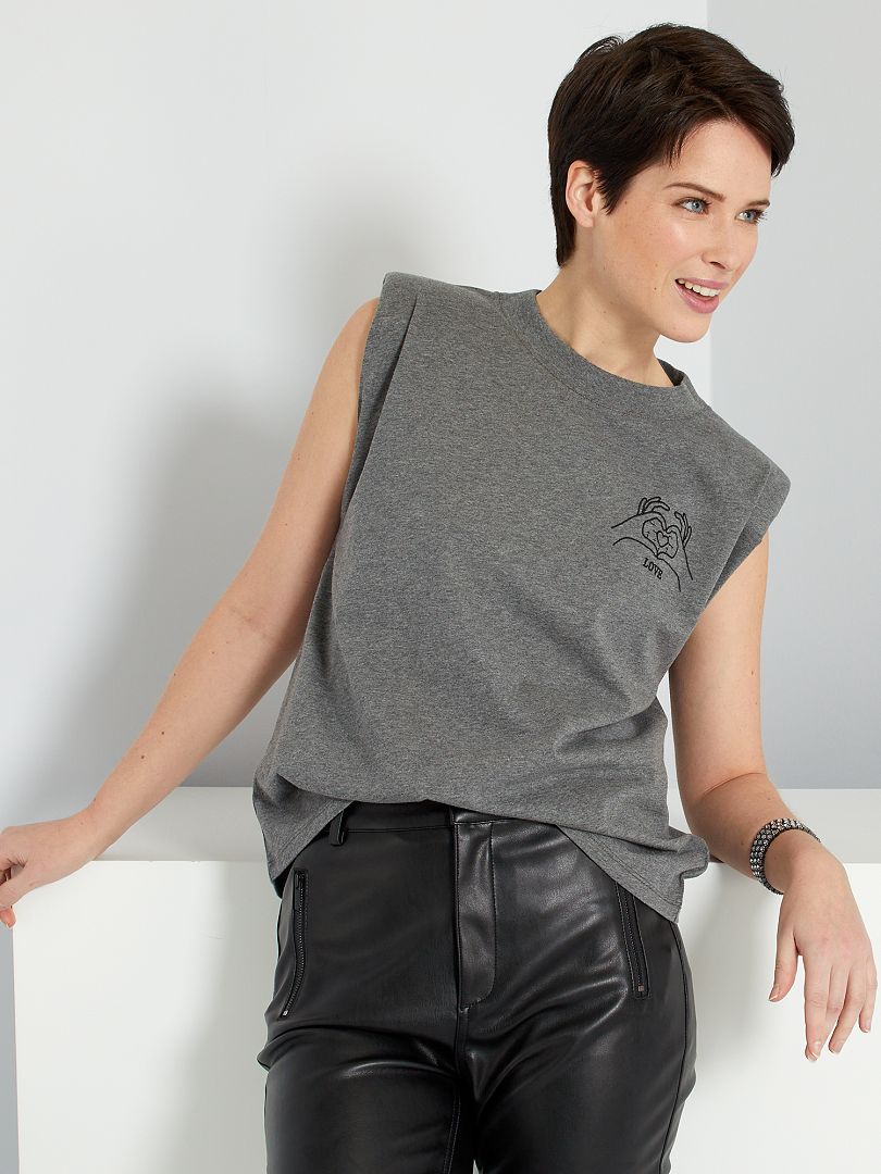 Kira Grijs Kleding Dameskleding Tops & T-shirts Tunieken 