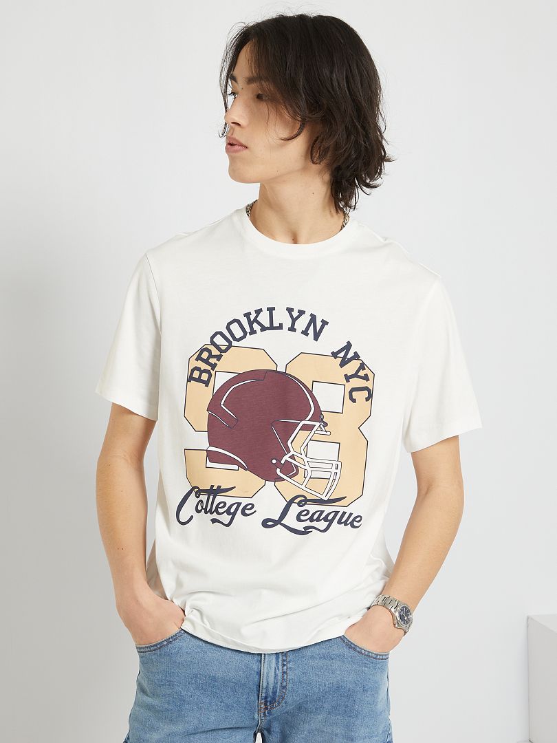 Tee-shirt en jersey 'Football US