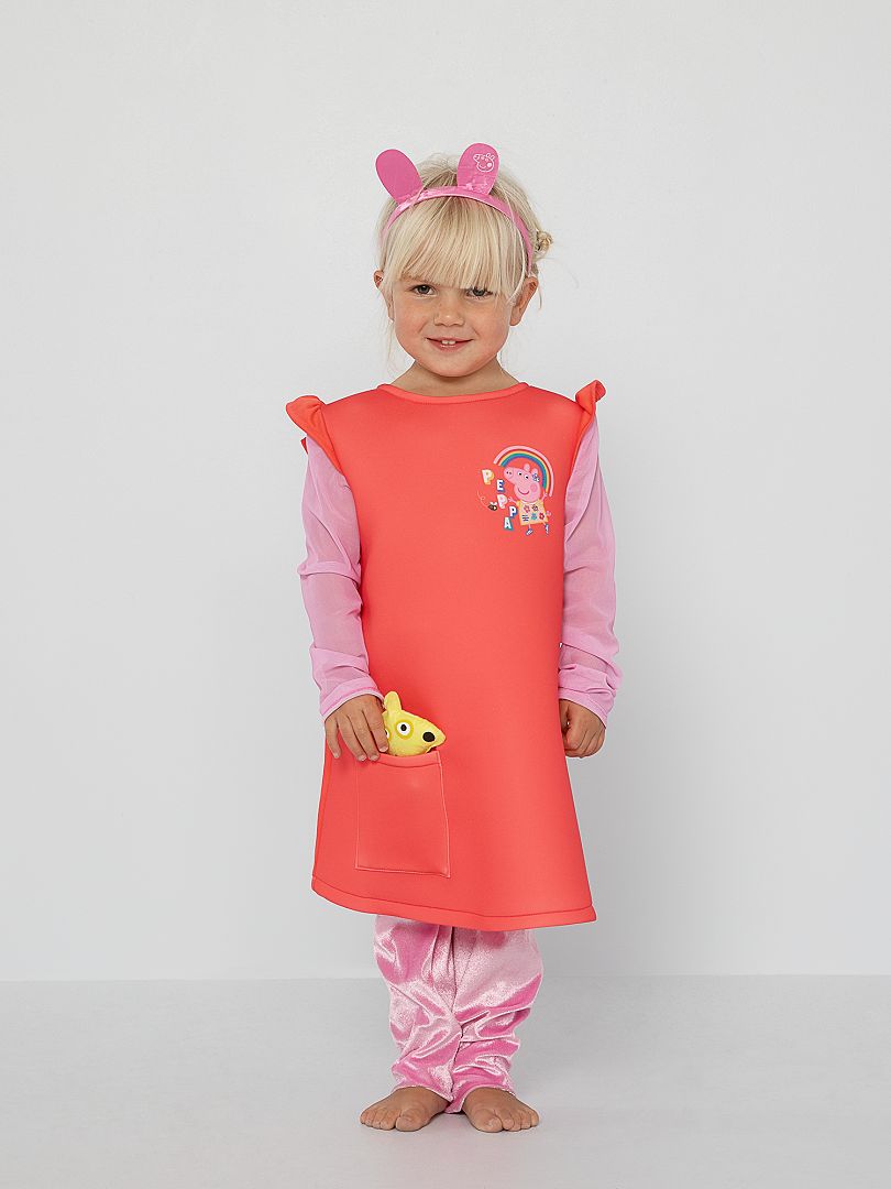 Scully Gastvrijheid Mondstuk Verkleedkleding jurk 'Peppa Pig' - roze - Kiabi - 25.00€