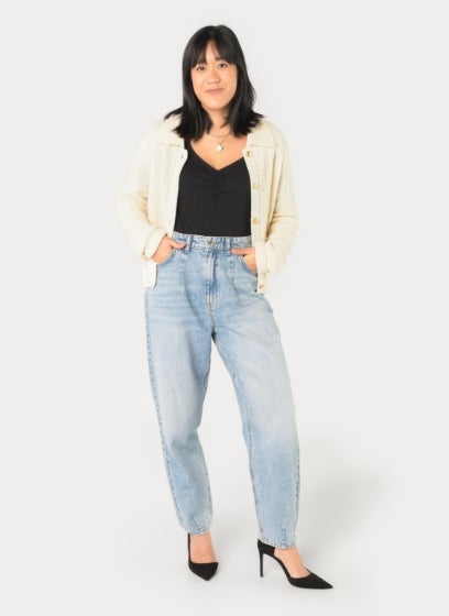 Barrel leg of ballonjeans
