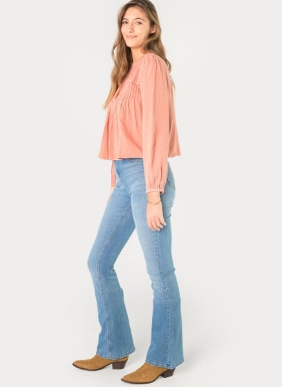 Flared jeans