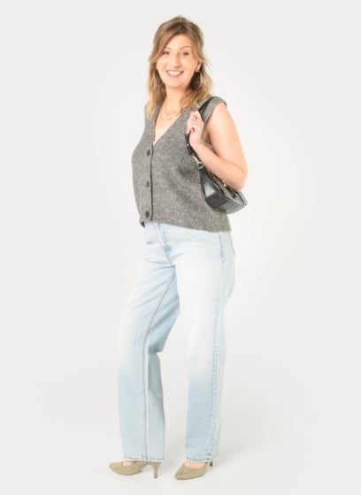 Lange, straight-cut jeans