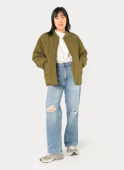 Straight-cut jeans