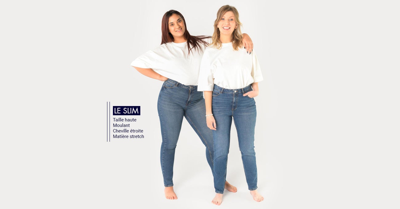 Jean slim femme