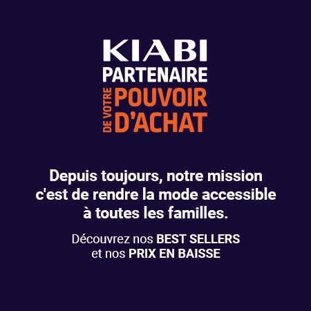 Kiabi partenaire de votre pouvoir d'achat