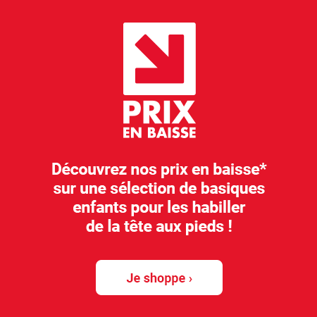 Prix en baisse