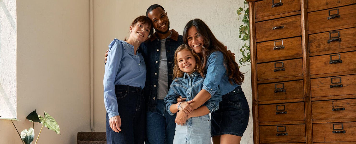 Denim + famille = combo gagnant !