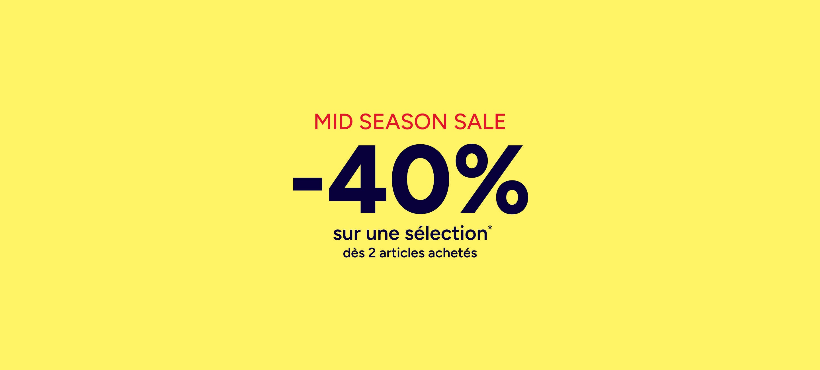 -40% sur une sélection