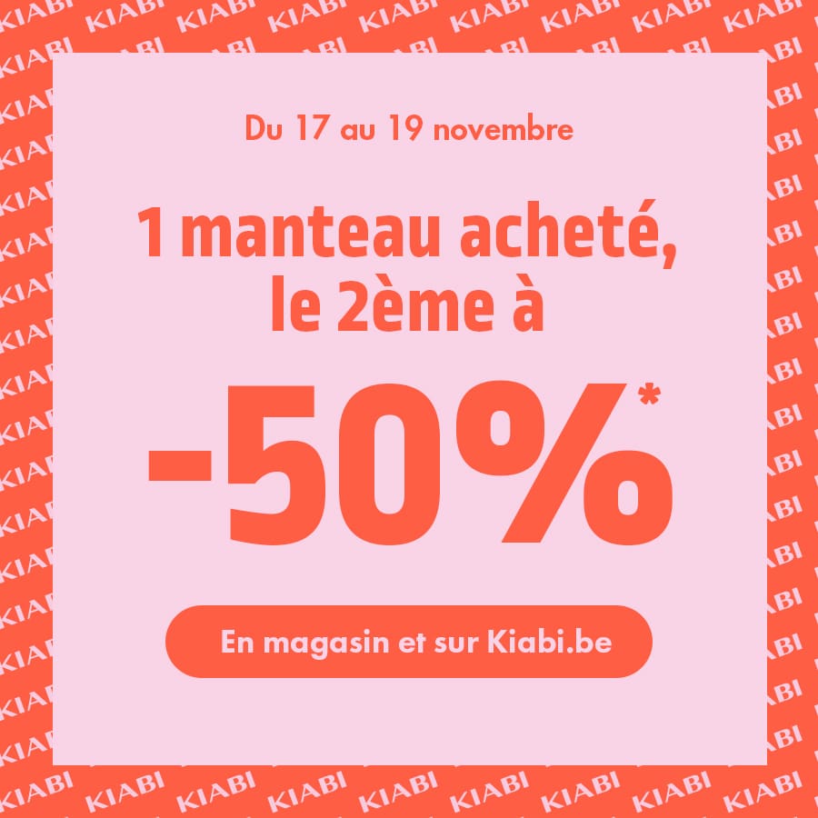 2e manteau à -50%