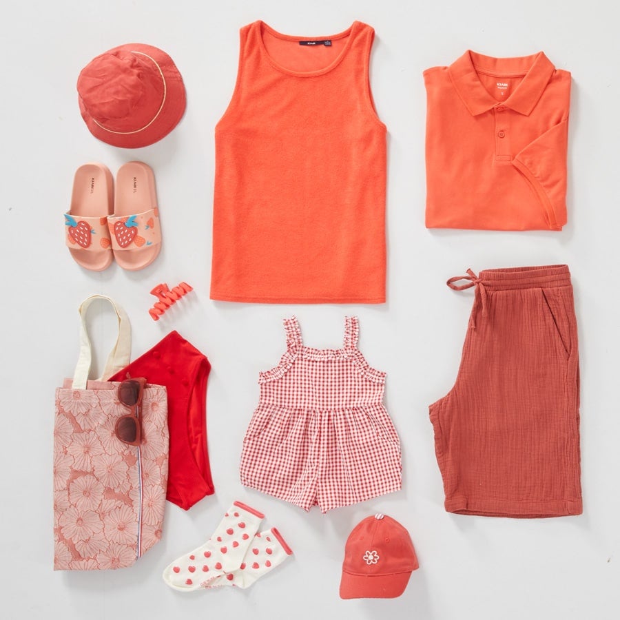 Optez pour le rouge corail 