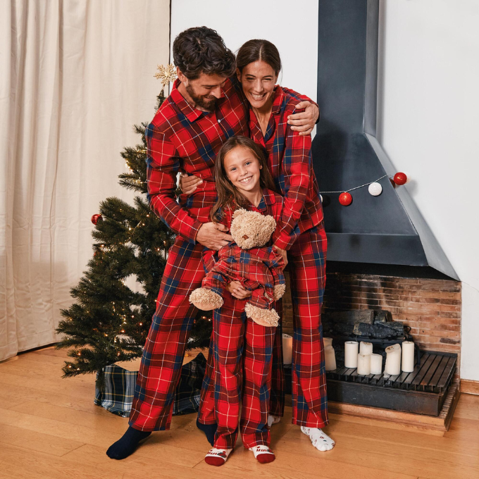 Style pyjama de noël